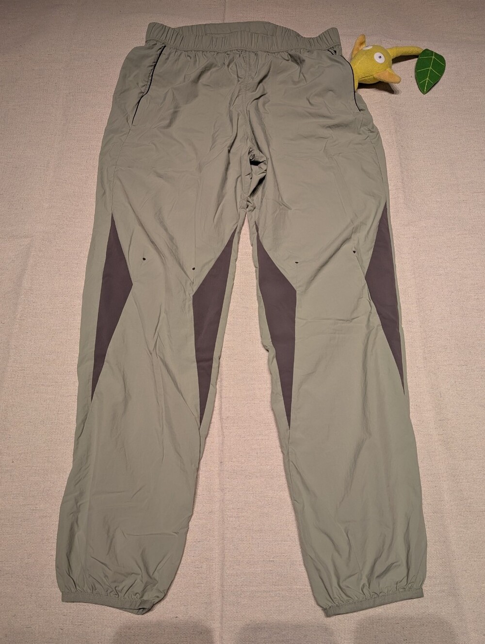 COS Nylon panelled track pants mens S